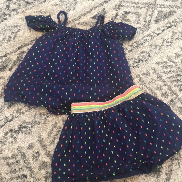 Cat & Jack Other - Cat & Jack adorable 2 set polka dot outfit (3T)